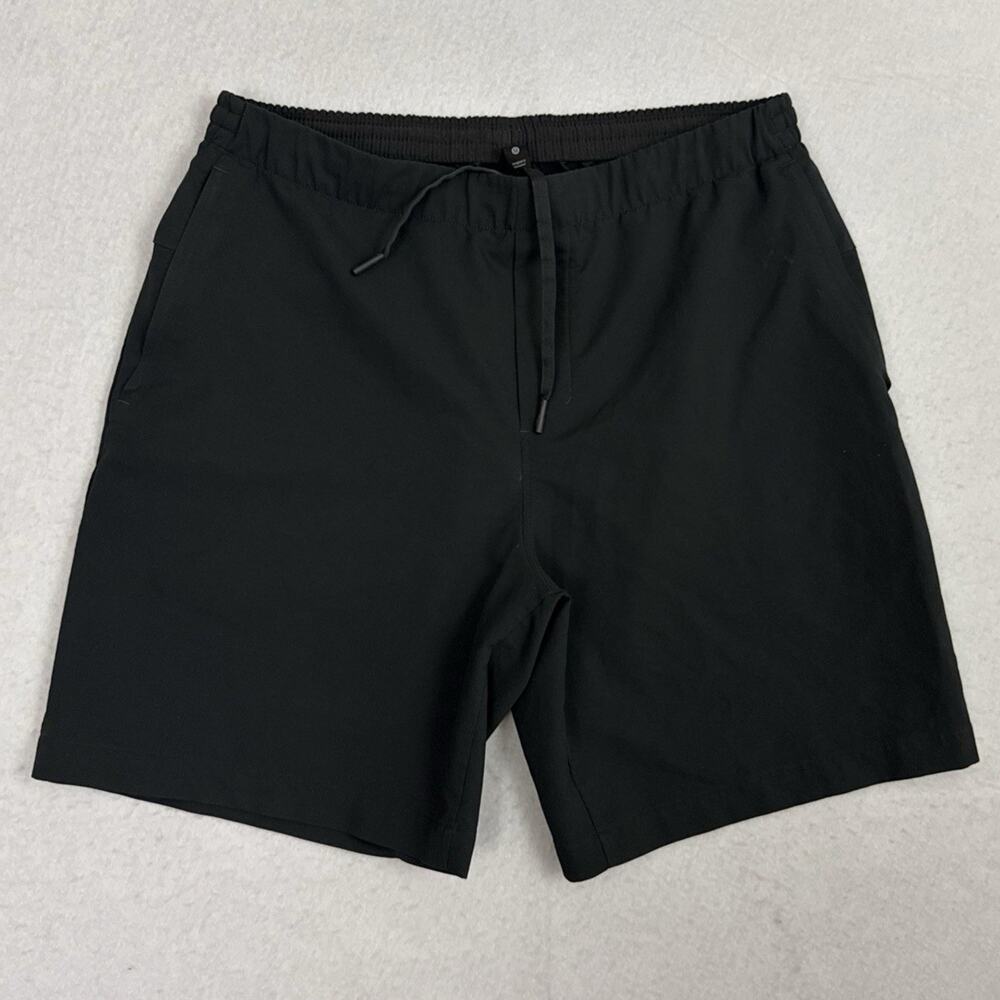 Lululemon New Venture Shorts Men Large Gray 8 Inch Golf Performance Stretch